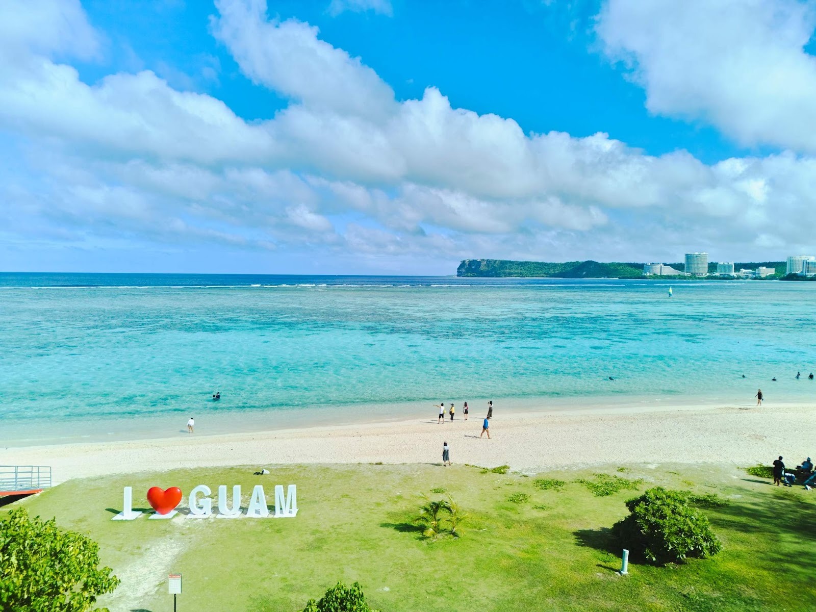 グアムのビーチ