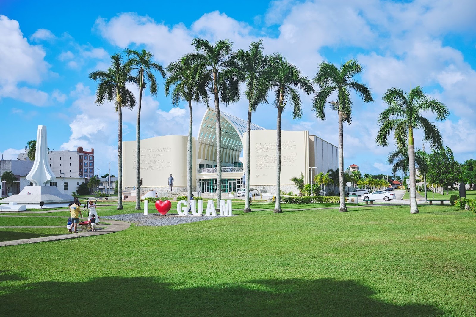 グアムの街並み