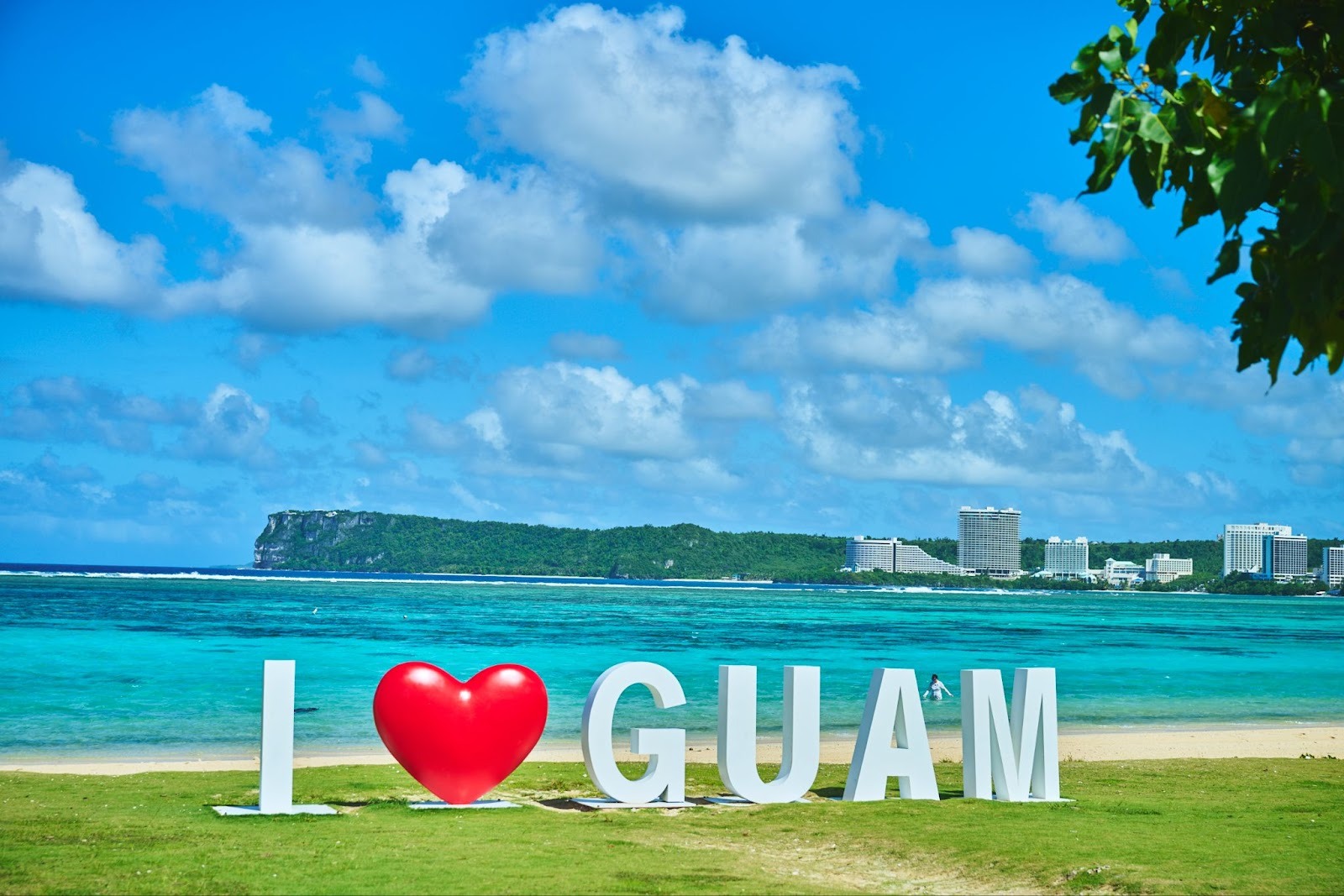 グアムのビーチ