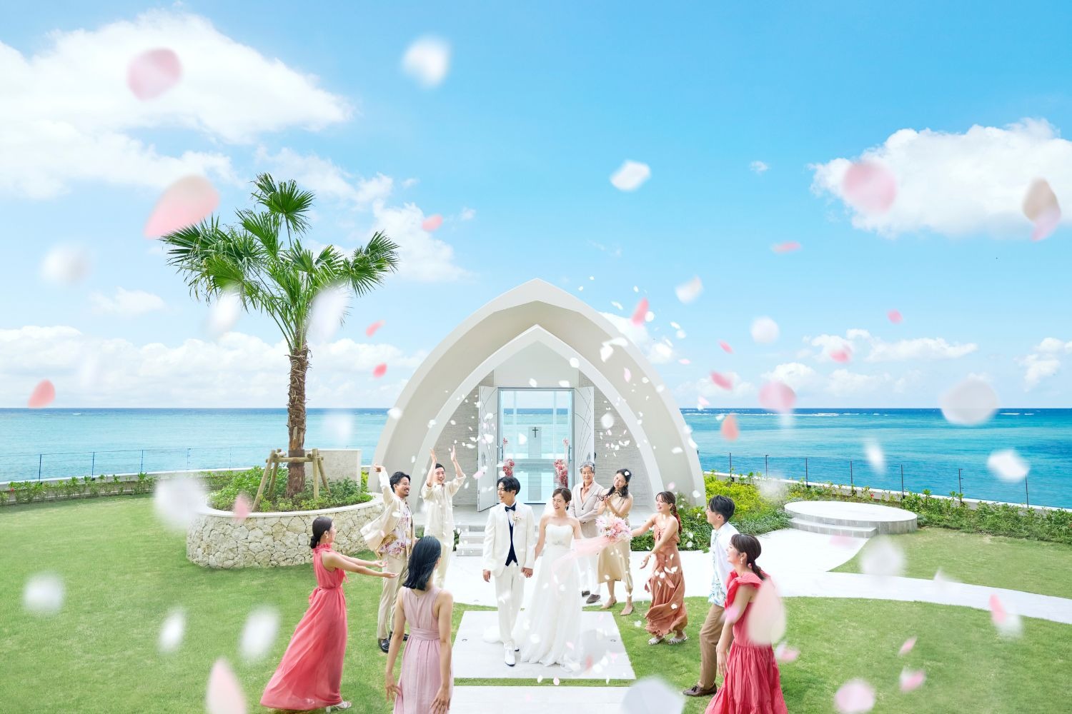 フラワーシャワー