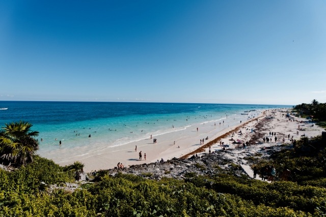 メキシコのビーチ