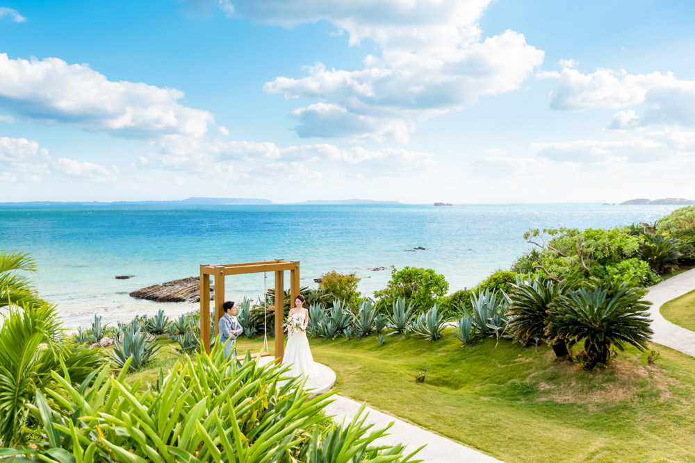 ザ・ギノザリゾート 美らの教会のウエディングフォト