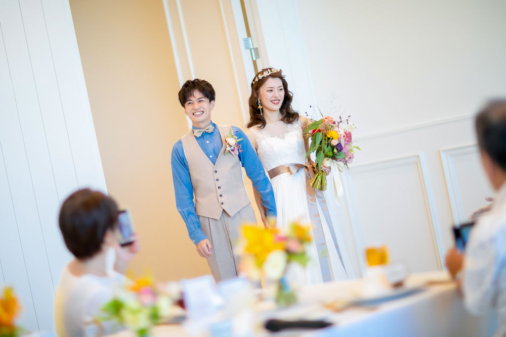 結婚式の披露宴