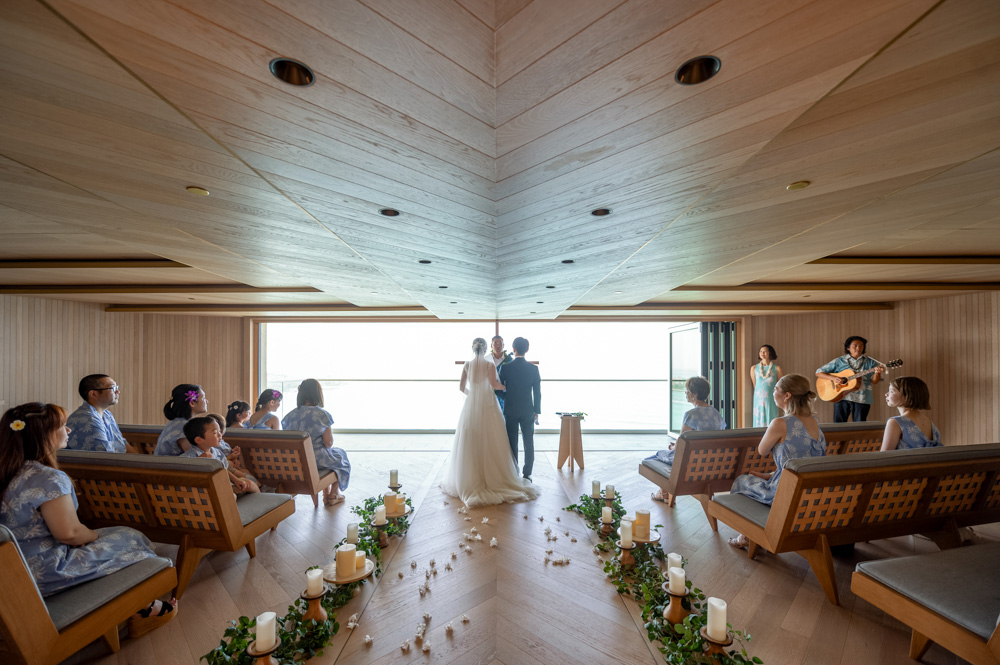 ハワイの結婚式