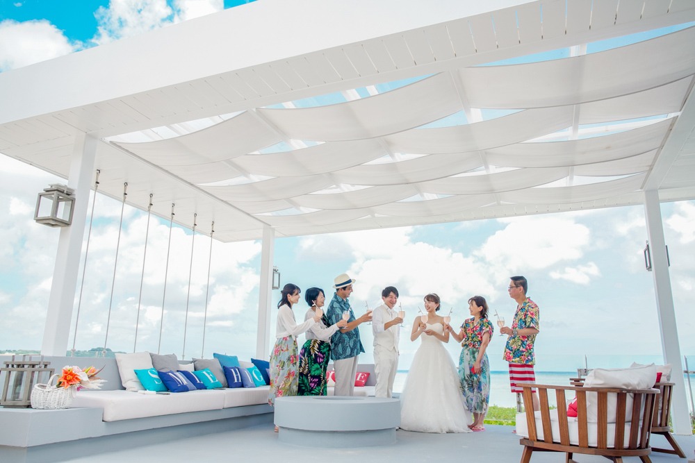 結婚式のパーティー