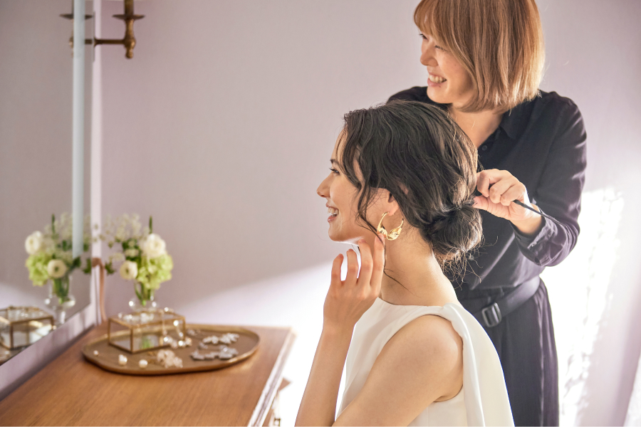 ウェディング当日