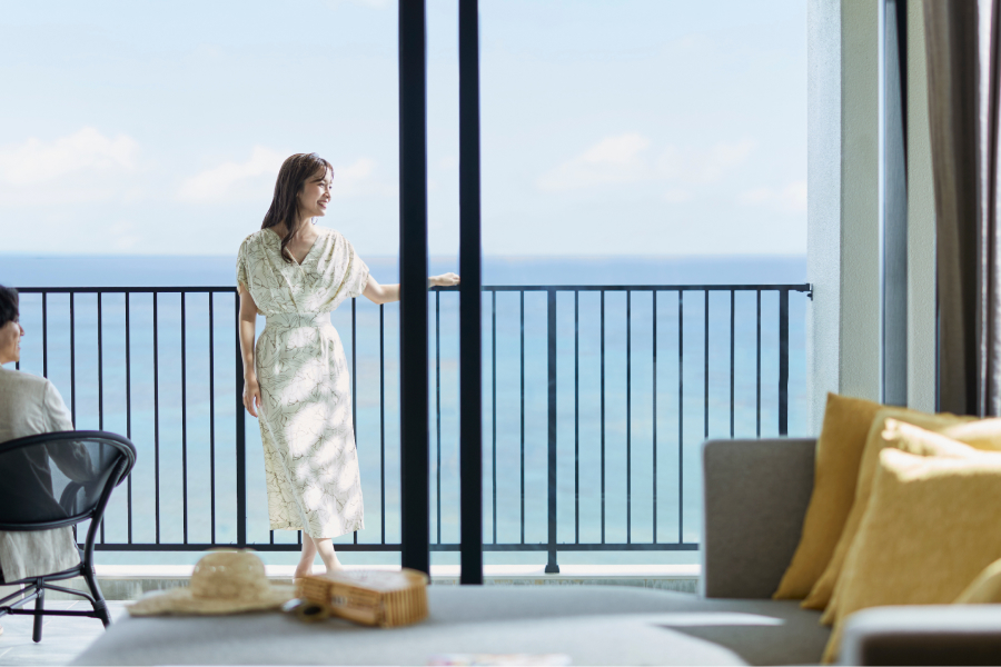 到着・沖縄を満喫